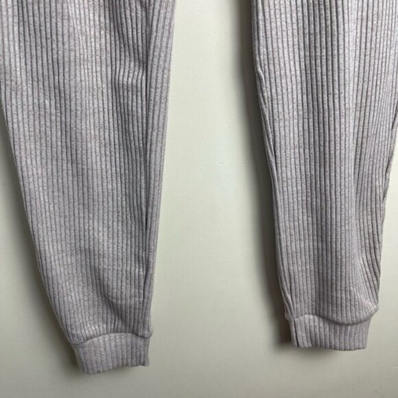 ALL Fenix grey ribbed high rise lounge joggers size small - Picture 7 of 12